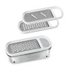 Grater with Container Metaltex Rap-Box 3-in-1 ABS Acrylic (21 cm)