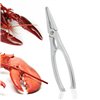 Seafood Tongs Metaltex 17 cm