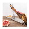 Stainless Steel Ham Stand (support for whole leg of ham) 3 Claveles Revolving head (39 x 50 x 16,5 cm)