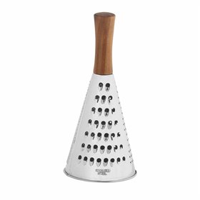 Grater Andrea House CC68027 Stainless steel Acacia Ø 10,5 x 24 cm