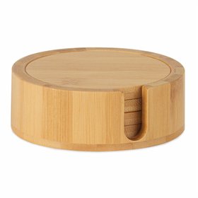Coasters Andrea House MS72076 Bamboo Holder 4 Units
