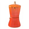 Italian Coffee Pot Oroley Petra Orange Aluminium 6 Cups