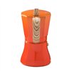 Italian Coffee Pot Oroley Petra Orange Aluminium 6 Cups