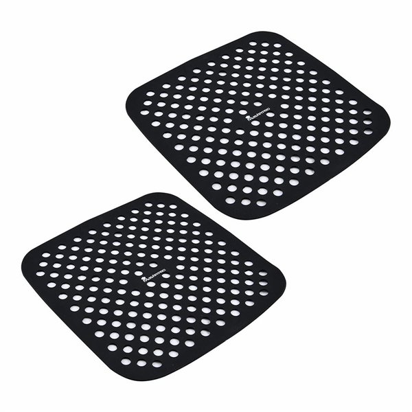 Baking Mat Masterpro bgmp-7701 Black Silicone 19 x 19 cm (2 Units)