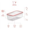 Food Preservation Container Valira 6090/50 Hermetic Transparent Plastic 750 ml