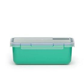 Food Preservation Container Valira 6090/97 Hermetic Turquoise Thermoplastic PBT Rectangular 750 ml