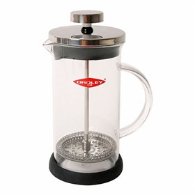 Cafetière with Plunger Oroley Spezia 3 Cups Borosilicate Glass Stainless steel 18/10 350 ml