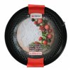 Cake Mould Alpina Non-slip Circular Black Steel Ø 28 x 6,7 cm