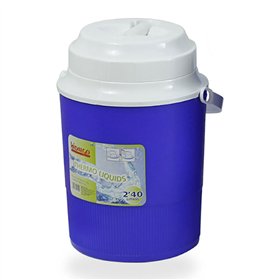 Thermos with Dispenser Stopper Hidalgo Blue 2,4 L