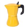 Italian Coffee Pot Oroley Petra Mustard Aluminium 6 Cups