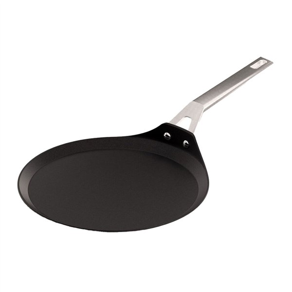 Crepe pan Valira 4656/25 Ø 28 cm Black Aluminium