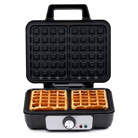 Waffle Maker Alpina 1000 W Silver