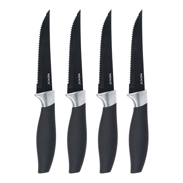 Meat Knife Set Wenko Otis 55059100 4 Units