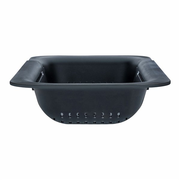 Extendable Dish Drainer for Sink Wenko Sievo 55012100 Black