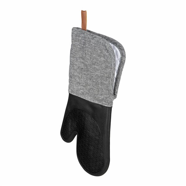Oven Mitt Wenko Ada 55041100 Silicone Grey