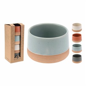 Set of bowls Excellent Houseware 210000960 Ceramic Ø 9 x 5,6 cm 4 Pieces