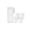 Jug and glasses set Excellent Houseware ye9000500 200 ml 1,1 L 5 Pieces