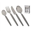 Cutlery Kozina Grey Steel 24 Pieces