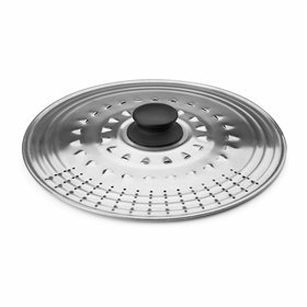 Frying Pan Lid Ibili 714227 Ø 26 cm Silver Metal Stainless steel
