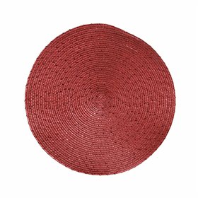 Table Mat Lifetime Basics Red Ø 38 cm