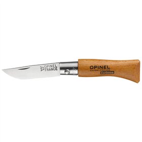 Carving Knife Opinel Carbon steel beech wood 3,5 cm