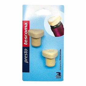Vacuum Stopper for Wine Tescoma Presto Cork (2 Units)