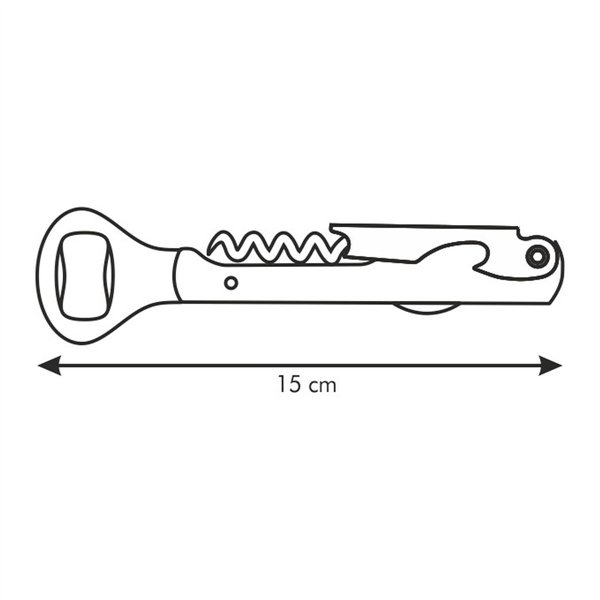 Waiter's friend bottle opener Tescoma Presto Stainless steel Plastic