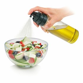 Oil or Vinegar Spray Bottle Tescoma Grandchef Glass Plastic 250 ml Green