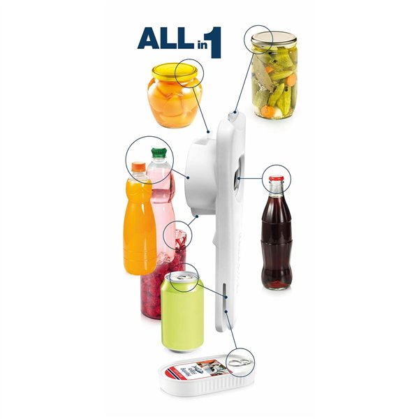 Multi-function Opener Tescoma Presto White Steel