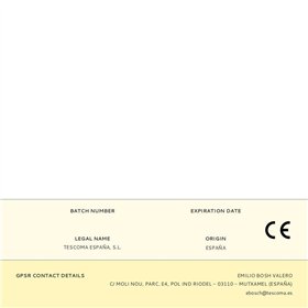 Oven Mitt Tescoma Presto Red Cotton