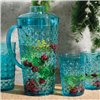 Jug and glasses set Lifetime Blue Plastic 5 Pieces