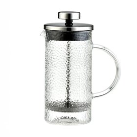 Teapot Oroley Transparent Stainless steel Borosilicate Glass 350 ml