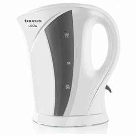 Kettle Taurus White Plastic 2200 W 1,7 L