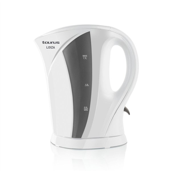 Kettle Taurus White Plastic 2200 W 1,7 L
