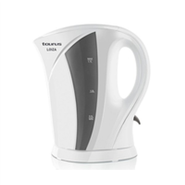 Kettle Taurus White Plastic 2200 W 1,7 L