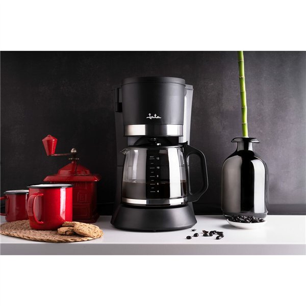 Drip Coffee Machine JATA 12 Cups Black