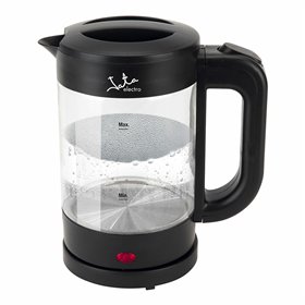 Kettle JATA 1500 W 1,2 L Transparent Stainless steel Borosilicate Glass