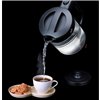 Kettle JATA 1500 W 1,2 L Transparent Stainless steel Borosilicate Glass