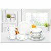 Tableware Alpina White Ceramic 16 Pieces (4 Units)