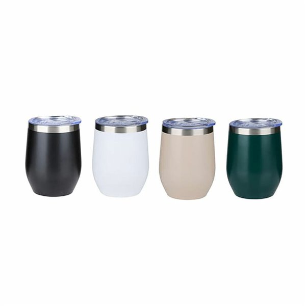 Thermal Cup with Lid Alpina Multicolour 350 ml