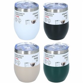 Thermal Cup with Lid Alpina Multicolour 350 ml
