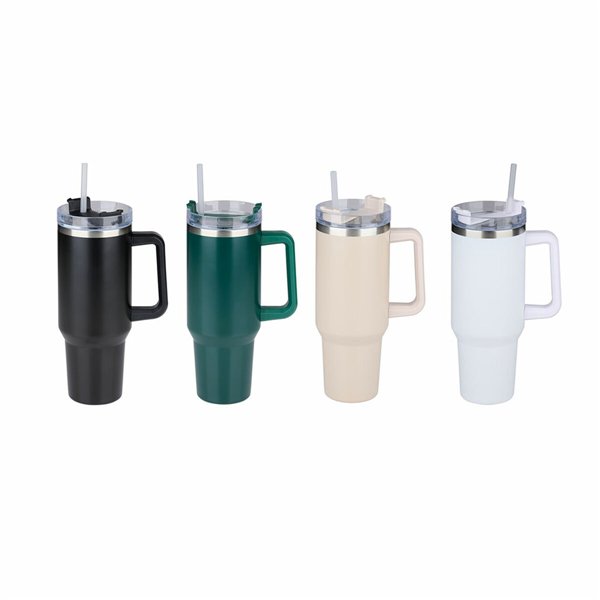 Thermal Cup with Lid Alpina Multicolour 1,2 L