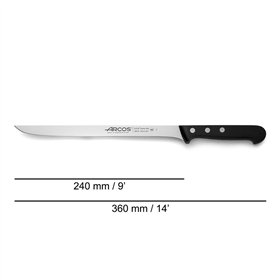 Ham knife Arcos serie universal Steel 24 cm