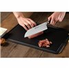 Santoku Knife Arcos serie riviera Black Steel Polyoxymethylene 18 cm