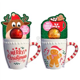 Mug BASIC & CO Multicolour Christmas