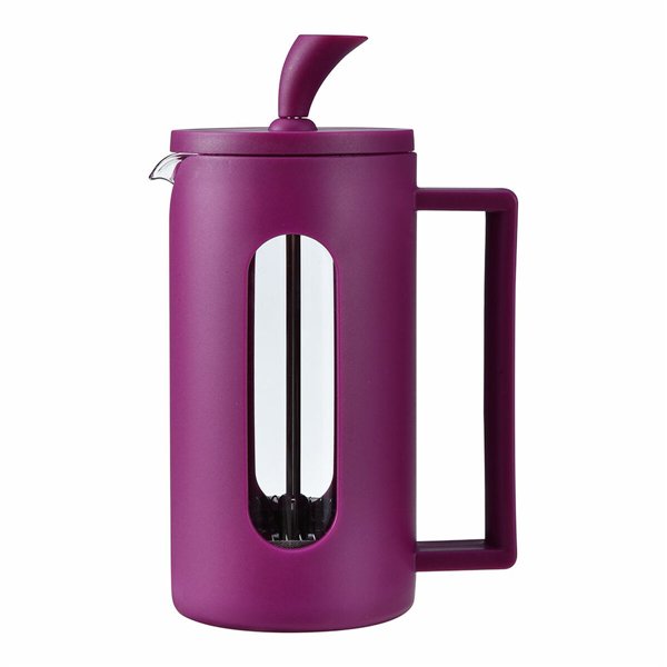 Teapot Oroley Aubergine Stainless steel Borosilicate Glass 350 ml