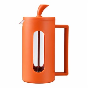 Teapot Oroley Orange Stainless steel Borosilicate Glass 350 ml