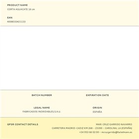 Avocado Cutter Fackelmann 16 cm Green Stainless steel