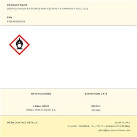 Chimney brush Flower 4 Units