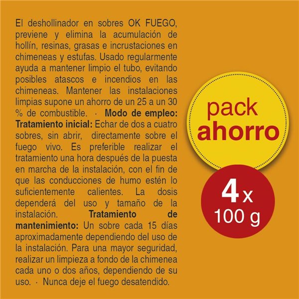 Chimney brush Flower 4 Units